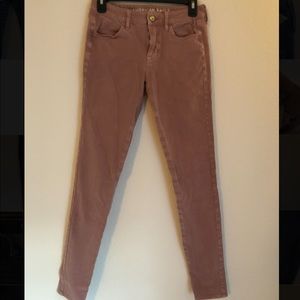 Pink High Rise Jeggings